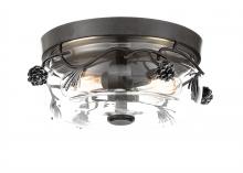  2759-694 - Ponderosa Ridge - 3 Light Flush Mount