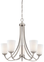  4965-84 - Overland Park - 5 Light Chandelier