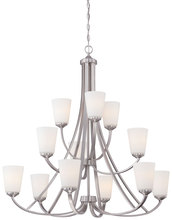  4968-84 - Overland Park - 12 Light Chandelier