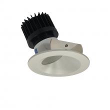  NIO-4RW27XWW/HL - 4" Iolite LED Round Wall Wash, 1500lm/2000lm (varies by housing), 2700K, White Reflector / White