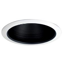  NTM-513B - 5" Air-Tight Black Baffle Cone w/ White Flange