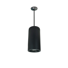  NYLD2-6P075230BBB - 6" Cobalt Pendant Mount Cylinder, Black, 750L, 3000K, Black Baffle, 120V Triac/ELV Dimming