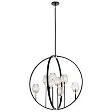  44240BK - Chandelier 8Lt