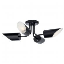  52164BK - Semi Flush 4Lt