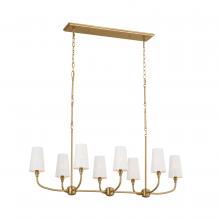  52510BNB - Linear Chandelier 8Lt