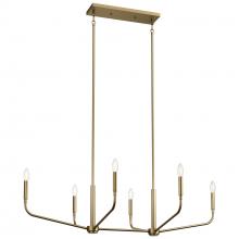  52721CPZ - Linear Chandelier 6Lt