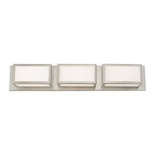  10133-91 - 3 Lt Brushed Nickel ADA Bath Vanity