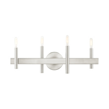  15584-91 - 4 Lt Brushed Nickel Bath Vanity