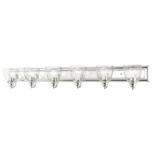  17076-05 - 6 Lt Polished Chrome Vanity Sconce