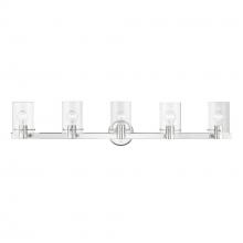  17235-05 - 5 Light Polished Chrome Vanity Sconce