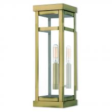  20703-01 - 1 Lt AB Outdoor Wall Lantern