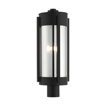  22387-04 - 3 Lt Black Outdoor Post Top Lantern