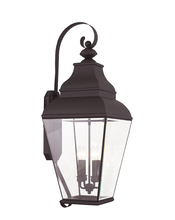  2596-07 - 4 Light Bronze Outdoor Wall Lantern