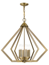  40926-01 - 6 Lt AB Chandelier