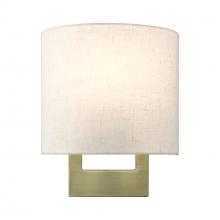  42420-01 - 1 Light Antique Brass Petite ADA Sconce