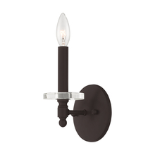  42701-07 - 1 Lt Bronze Wall Sconce