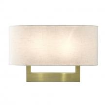  42934-01 - 2 Light Antique Brass Large ADA Sconce