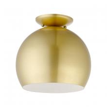  43390-33 - 1 Light Soft Gold Semi-Flush Mount