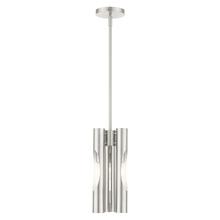  45913-91 - 3 Lt Brushed Nickel Pendant Chandelier