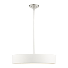  46924-91 - 4 Lt Brushed Nickel Chandelier