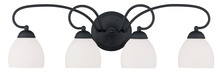  4754-04 - 4 Light Black Bath Light