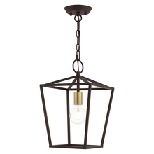  49432-07 - 1 Lt Bronze Convertible Lantern