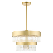  49824-33 - 5 Lt Soft Gold Chandelier