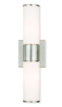  52122-91 - 2 Light BN Wall Sconce/ Bath Light