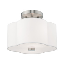  52151-91 - 2 Lt Brushed Nickel Ceiling Mount