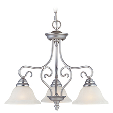  6133-91 - 3 Light Brushed Nickel Chandelier