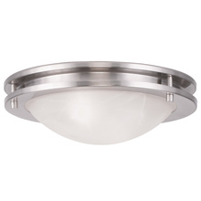  7057-91 - 2 Light Brushed Nickel Ceiling Mount