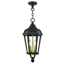  76189-07 - 2 Lt BZ Outdoor Pendant Lantern