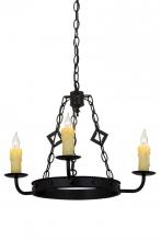  115232 - 24"W Elvita 3 LT Chandelier