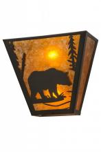  116311 - 13"W Bear Creek Right Wall Sconce