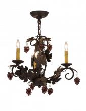  117174 - 18"W Vineyard 3 LT Chandelier