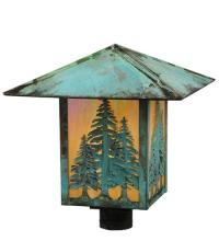  123090 - 16" Square Seneca Tall Pines Post Mount