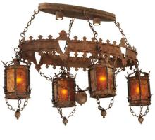  132229 - 58"L Valhalla 4 LT Oblong Chandelier