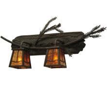  136511 - 25"W Pine Branch Valley View 2 LT Vanity Light