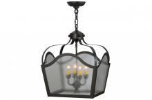  137164 - 15" Square Terena 4 Light Pendant