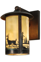  142107 - 8"W Fulton Deer Creek 1 LT Wall Sconce