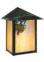  143070 - 6.5" Wide Seneca Winter Pine Wall Sconce