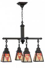  144033 - 24"W Otero Mission 4 LT Chandelier