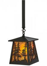  149025 - 7"Sq Tall Pines Mini Pendant