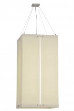  152269 - 22"Sq Quadrato Linne Pendant