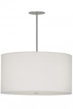  152359 - 32"W Cilindro Papel Blanco Pendant