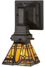  153637 - 5"W Sierra Prairie Mission Wall Sconce