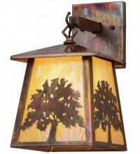  153776 - 7.5"W Oak Tree Hanging Wall Sconce