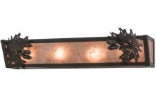  156119 - 24"W Oak Leaf & Acorn Vanity Light