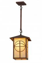  157408 - 12"Sq Seneca Circle Cross Lantern Pendant