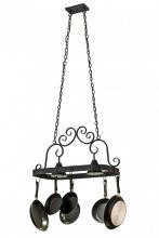  166119 - 32" Long Elana 2 Light Pot Rack